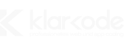 KlarCode professionelles web und app coding